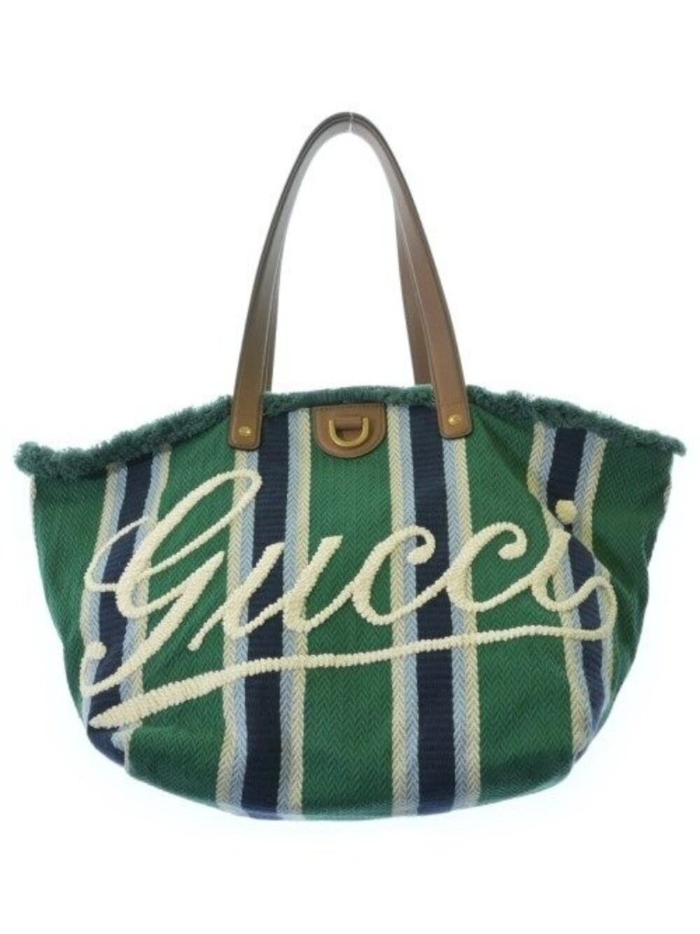 Gucci Canvas Tote Bag Green